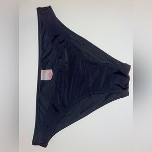 Large Black Bikini Bottoms